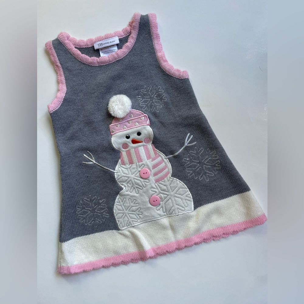 Adorable Snowman Jumper - size 2T